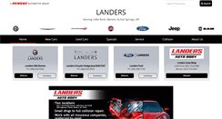 Desktop Screenshot of landers.com