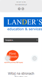 Mobile Screenshot of landers.pl