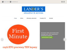 Tablet Screenshot of landers.pl