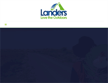 Tablet Screenshot of landers.ie