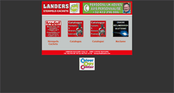 Desktop Screenshot of landers.be